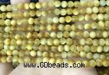 CTE2007 15.5 inches 4mm round golden tiger eye beads wholesale