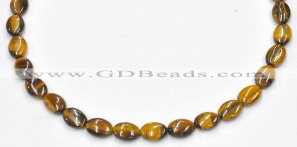 CTE21 15.5 inches oval 15*20mm yellow tiger eye beads Wholesale