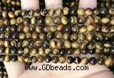 CTE2147 15.5 inches 6mm round yellow tiger eye beads wholesale