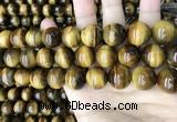 CTE2152 15.5 inches 16mm round yellow tiger eye beads wholesale