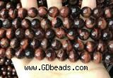 CTE2183 15.5 inches 10mm round red tiger eye gemstone beads