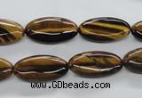 CTE305 15.5 inches 10*20mm marquise yellow tiger eye gemstone beads