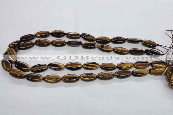 CTE305 15.5 inches 10*20mm marquise yellow tiger eye gemstone beads