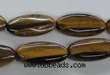 CTE306 15.5 inches 12*25mm marquise yellow tiger eye gemstone beads