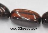 CTE31 15.5 inches 15*30mm freeform red tiger eye gemstone beads