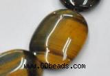 CTE40 15.5 inches 20*30mm oval blue tiger eye beads wholesale