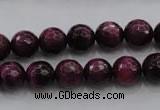 CTE473 15.5 inches 10mm faceted round red tiger eye beads wholesale