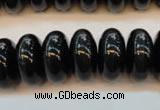 CTE647 15.5 inches 10*18mm rondelle blue tiger eye beads wholesale