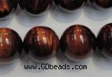 CTE89 15.5 inches 18mm round red tiger eye gemstone beads