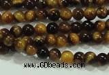 CTG01 15.5 inches 2mm round tiny tigers eye beads wholesale