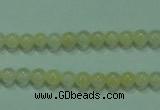 CTG05 15.5 inches 3mm round tiny yellow jade beads wholesale