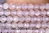 CTG1023 15.5 inches 2mm faceted round tiny lavender amethyst beads