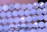 CTG1043 15.5 inches 2mm faceted round tiny aquamarine beads