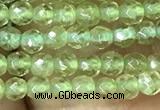 CTG1047 15.5 inches 2mm faceted round tiny peridot gemstone beads