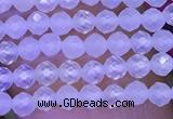 CTG1091 15.5 inches 2mm faceted round tiny quartz glass beads