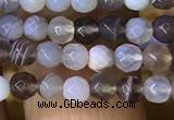 CTG1119 15.5 inches 3mm faceted round tiny Botswana agate beads