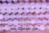 CTG1351 15.5 inches 2mm faceted round white moonstone beads