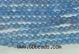 CTG137 15.5 inches 3mm round tiny blue agate beads wholesale