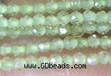 CTG1412 15.5 inches 2mm faceted round peridot beads wholesale