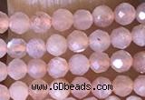 CTG1453 15.5 inches 2mm faceted round moonstone beads wholesale