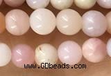 CTG1595 15.5 inches 4mm round pink opal beads wholesale