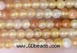 CTG2002 15 inches 2mm,3mm round red aventurine jade beads