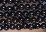 CTG2060 15 inches 2mm,3mm black agate gemstone beads