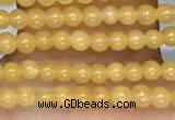 CTG2074 15 inches 2mm,3mm yellow jade gemstone beads