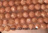 CTG2136 15 inches 2mm,3mm faceted round goldstone beads