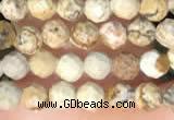 CTG2213 15 inches 2mm,3mm faceted round picture jasper beads