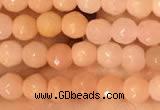 CTG2218 15 inches 2mm,3mm faceted round red aventurine jade beads