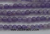 CTG252 15.5 inches 3mm round tiny amethyst gemstone beads