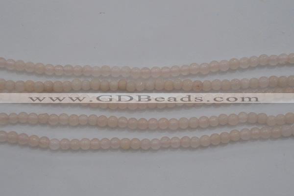 CTG258 15.5 inches 3mm round tiny peach stone beads wholesale