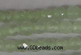 CTG302 15.5 inches 3mm faceted round ting prehnite agate beads