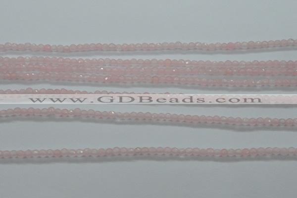 CTG401 15.5 inches 2mm faceted round tiny dyed candy jade beads