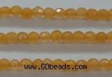 CTG407 15.5 inches 2mm faceted round tiny dyed candy jade beads