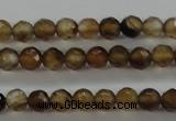 CTG427 15.5 inches 3mm faceted round tiny agate gemstone beads