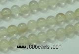 CTG43 15.5 inches 2mm round tiny white chalcedony beads wholesale