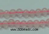 CTG49 15.5 inches 2mm round tiny rose quartz beads wholesale