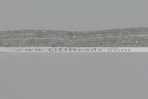 CTG612 15.5 inches 2mm faceted round labradorite beads