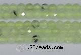 CTG632 15.5 inches 3mm faceted round prehnite gemstone beads