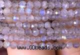 CTG700 15.5 inches 2mm faceted round tiny labradorite beads