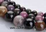 CTO10 16 inch round natural tourmaline gemstone beads wholesale