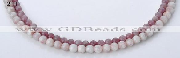 CTO14 15 inches 6mm & 6.5mm round natural tourmaline beads