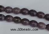 CTO230 15.5 inches 8*10mm rice tourmaline gemstone beads