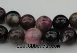 CTO390 15.5 inches 11mm round natural tourmaline gemstone beads