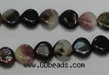 CTO40 15.5 inches 10*10mm heart natural tourmaline beads wholesale