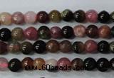 CTO450 15.5 inches 3mm round natural tourmaline gemstone beads