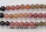 CTO52 15.5 inches 5.5mm - 6mm round natural tourmaline beads wholesale