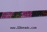 CTO626 15.5 inches 5mm round tourmaline gemstone beads wholesale